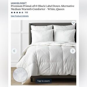 Premium PrimaLoft® Black Label Down Alternative Medium Warmth Comforter
